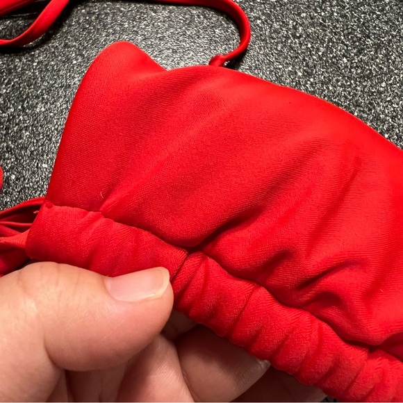 4/$20 NWT Shade & Shore Red Bikini Top XL - Picture 8 of 8